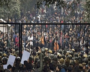 JNU violence: HRD Ministry meets univ officials, VC Jagadesh Kumar stays away