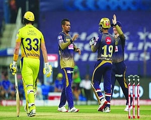 KKR snatch win from Chennai