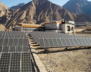 Ladakh gets largest solar project at Leh IAF station