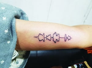 New wave of tattoos