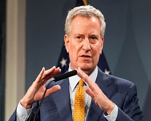 New York City could begin some re-opening only around "first half of June": Mayor de Blasio