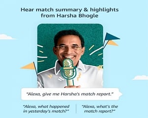 Now ask Harsha Bhogle on Alexa devices for IPL match highlights