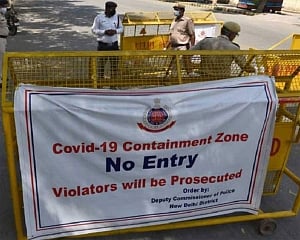 Number of containment zones rises to 1,272; maximum in southwest, lowest in northeast Delhi