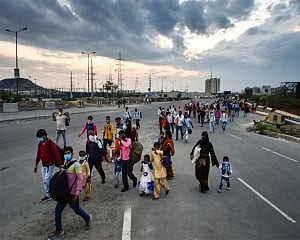 Over 60,000 people have registered on Delhi govt portal to go back home