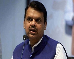 Patil, Fadnavis spar over 'Free Kashmir' poster at protest