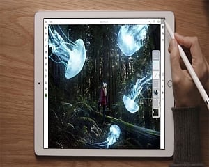 Photoshop on iPad gets Adobe curves, brush sensitivity tools