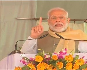 PM Modi lays foundation stone of Bundelkhand Expressway