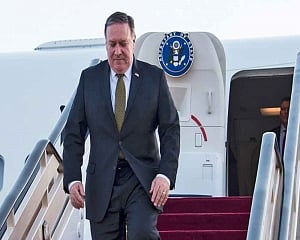 Pompeo lands in Doha to oversee signing of Taliban deal