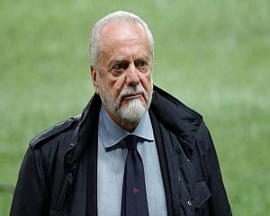 President of Italian club Napoli tests positive