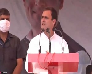 Rahul Gandhi attacks Modi, Nitish over job, migrant crisis; praises Sharad Yadav