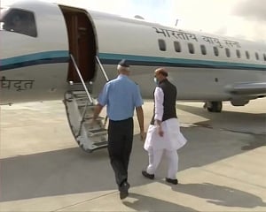 Rajnath leaves for Russia to attend SCO meet