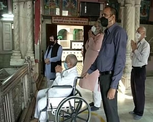 Religious places open in Delhi after more than two months