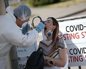 Saliva test used to test for virus in Australia