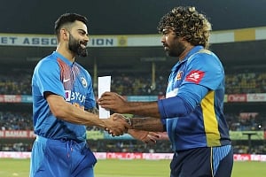 Samson, Pandey, Chahal in Indian playing XI as Sri Lanka opt to field