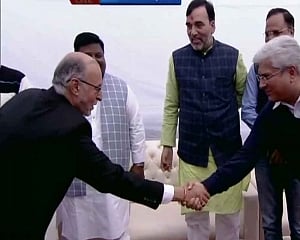 Sisodia, Jain, Hussain, Gahlot, Rai take oath as ministers of Delhi Cabinet