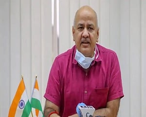 Sisodia lays foundation stone for 'Kala Kunj'