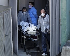 Spain's daily virus toll falls again with 523 dead