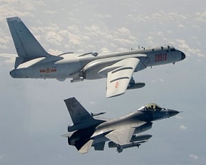 Taiwan says China sending planes near island almost daily