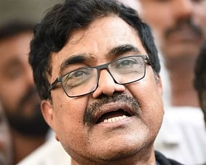 Teltumbde reaches NIA office to surrender in Elgar case