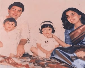 Throwback Thursday: Cute little Ranbir sits in Rishi Kapoor's lap