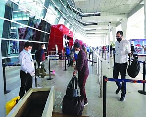 Total chaos on day 1 of flight resumption