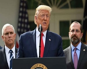 Trump declares national emergency as coronavirus crisis deepens