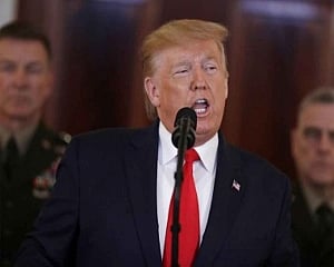 Trump says new Iran sanctions already in effect