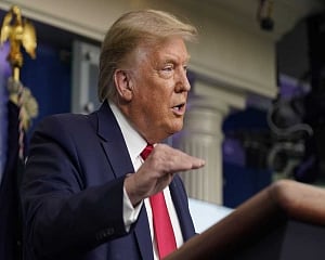 Trump scraps Jacksonville portion of Republican convention due to virus spike