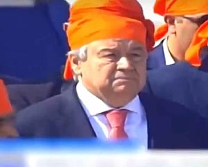 UN chief visits Kartarpur Sahib in Pakistan