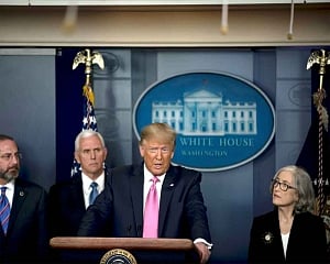 US pharma firms speed up work on coronavirus vaccine: Trump