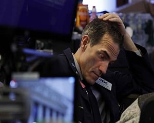 US stocks trade halted for 15 minutes after bruising open
