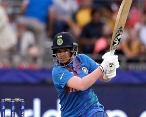 Women's T20 World Cup: India post below-par 133-8 against New Zealand, despite Shafali's 46