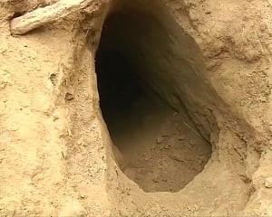 150-m cross-border tunnel detected by BSF along IB in JK