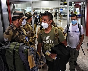 16 Afghan evacuees who landed at IGI Airport test Covid positive