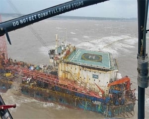 37 dead, 38 from barge still missing; Navy continues search