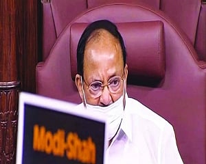 6 TMC MPs suspended for day for showing placards, defying Chair