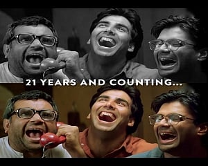 Akshay, Suniel, Gulshan nostalgic as 'Hera Pheri' turns 21