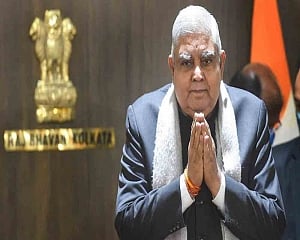 Amid protest by BJP, Dhankhar fails to complete speech in Assembly