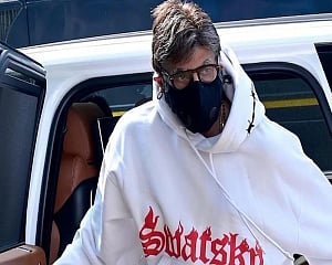 Amitabh Bachchan 'petrified' as he begins shoot for 'Mayday'