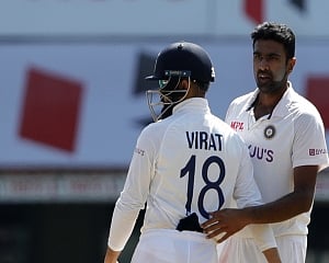 Ashwin surpasses Harbhajan for Test wickets in India, now only behind Kumble