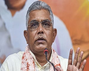 Bengal CM does not believe in culture of courtesy: Dilip Ghosh