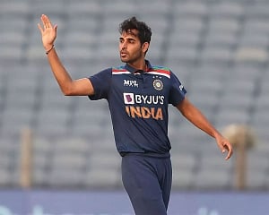 Chahar justified Dravid's decision to promote him, his batting was amazing: Bhuvneshwar