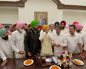 Channi takes oath as Punjab chief minister