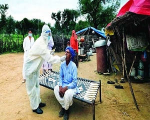Corona invades rural India with vengeance