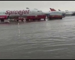 Delhi airport's forecourt waterlogged briefly following heavy rains: DIAL