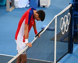 Djokovic's temper flares up in bronze-medal match loss