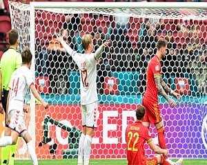 Dolberg scores 2, Denmark beats Wales 4-0 at Euro 2020