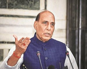 Events in Afghanistan raise questions about use of terrorism to change State structure: Rajnath