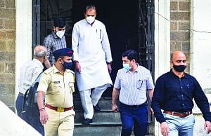 Ex-Maha Home Min held in PMLA case