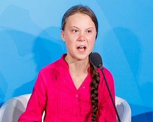 Greta Thunberg calls for urgent action to address climate, ecological crisis